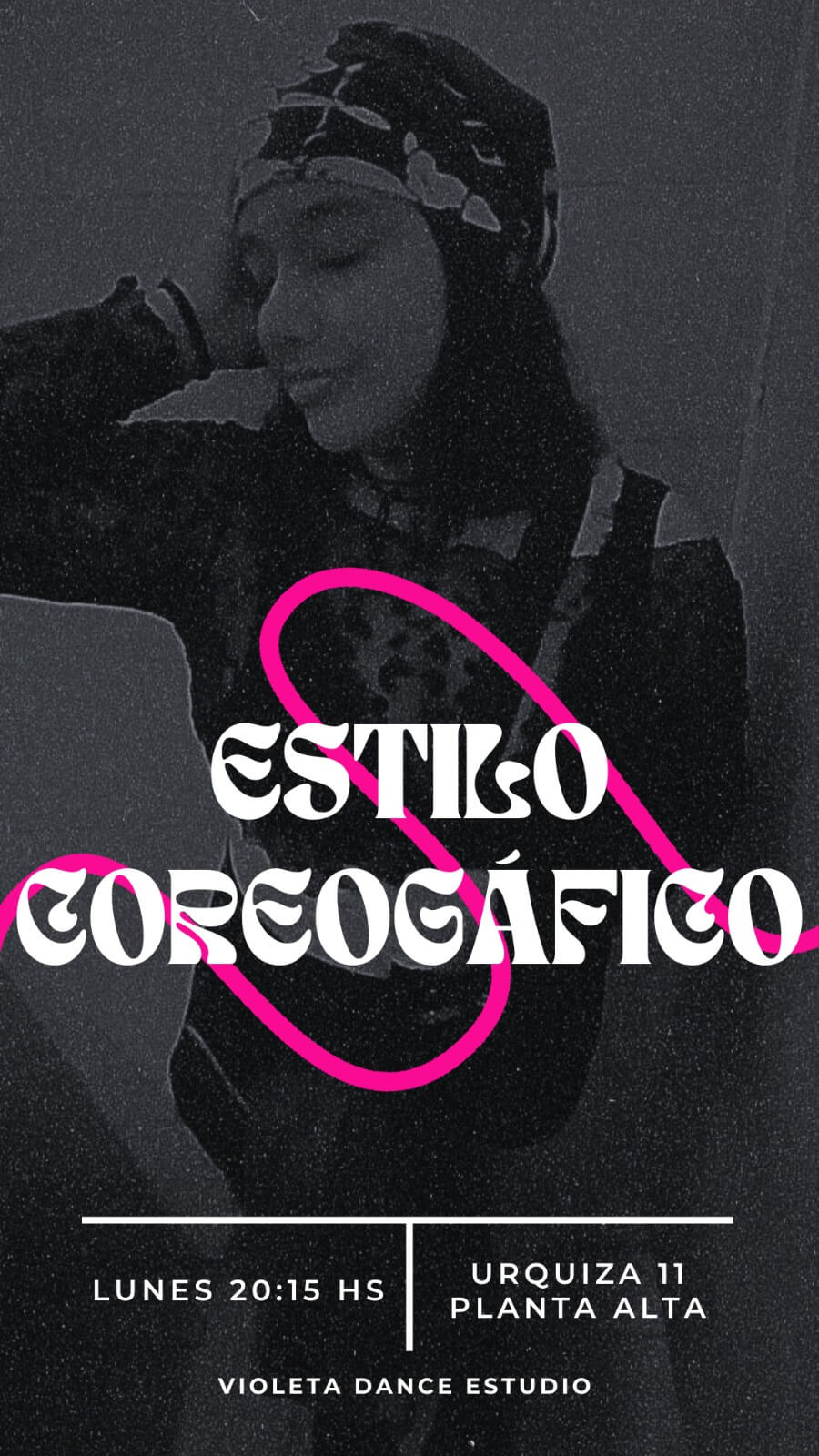 Flyer Clase Estilo Coreografico